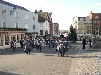 changing the guard at Windsor castle